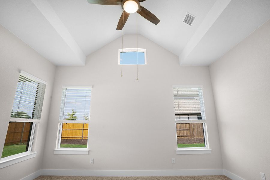 Spacious, unfurnished interior of a new home in Lariat, Liberty Hill (Image 63). Spacious, unfurnished interior of a new home in Lariat, Liberty Hill (Image 63).