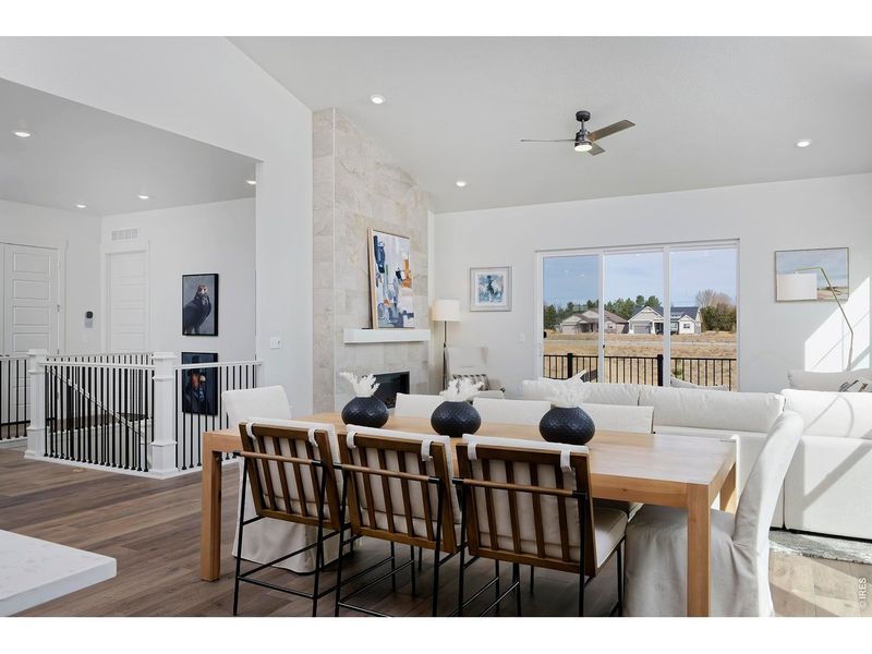 Furnished interior view inside a new home in Sonders, Fort Collins (Image 30).