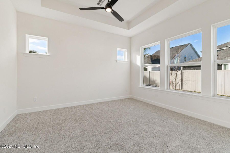 Spacious, unfurnished interior of a new home in Crosswinds 40’, Ponte Vedra (Image 21).