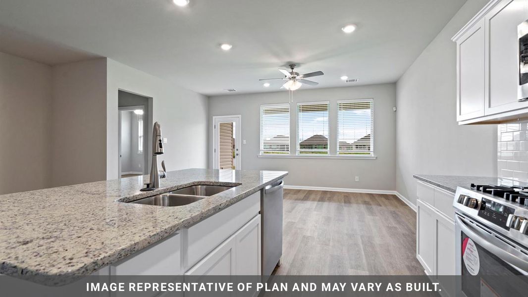 Furnished interior view inside a new home in Overlook West, Wolfforth (Image 4). Furnished interior view inside a new home in Overlook West, Wolfforth (Image 4).
