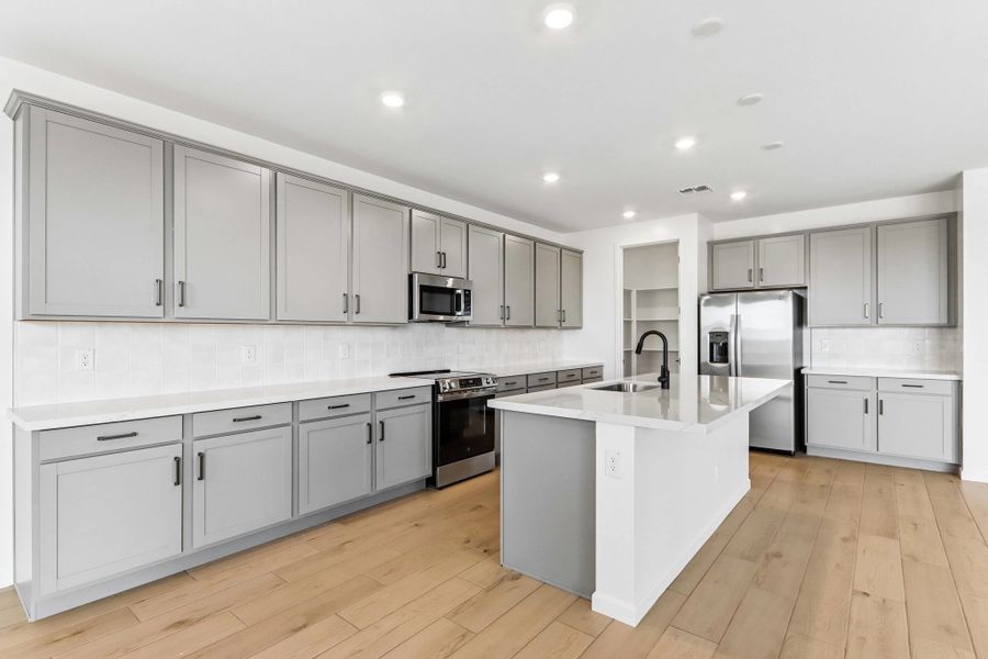 Kitchen featuring the Artisan Collection