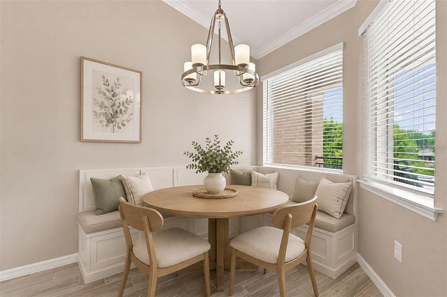 Furnished interior view inside a new home in , Port Charlotte (Image 14). Furnished interior view inside a new home in , Port Charlotte (Image 14).