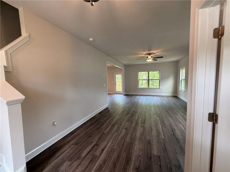 Spacious, unfurnished interior of a new home in Magnolia Villas, Cornelia (Image 33).
