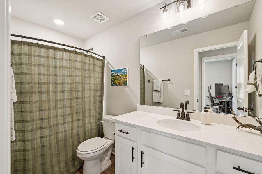 Furnished interior view inside a new home in , North Charleston (Image 38).