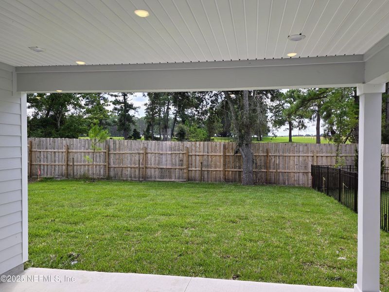 Exterior details and patio area of a home in Hyland Trail, Green Cove Springs (Image 3). Exterior details and patio area of a home in Hyland Trail, Green Cove Springs (Image 3).