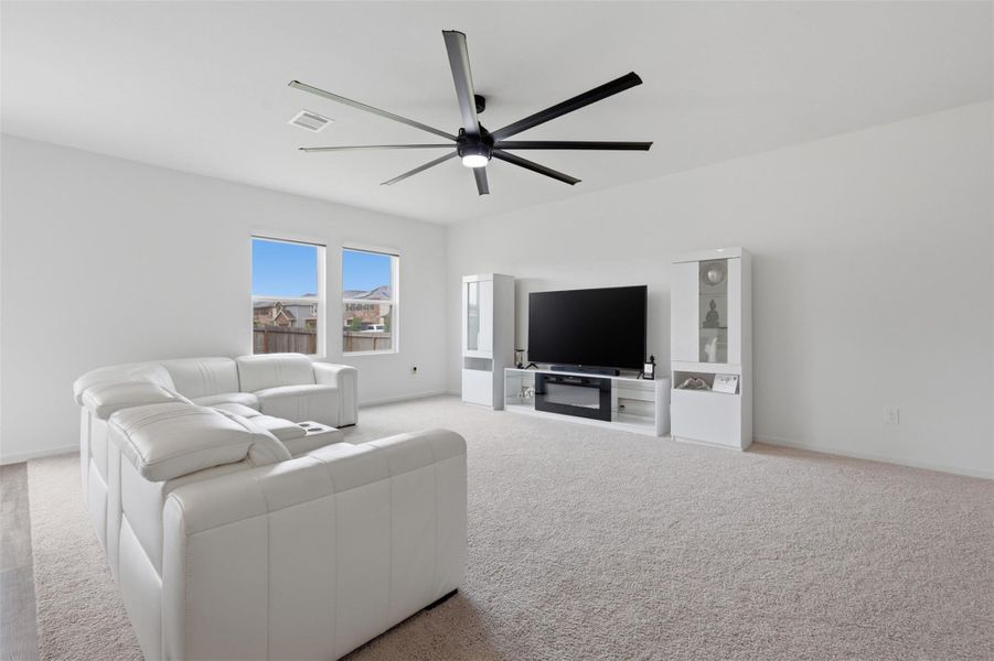 Furnished interior view inside a new home in , Houston (Image 14). Furnished interior view inside a new home in , Houston (Image 14).