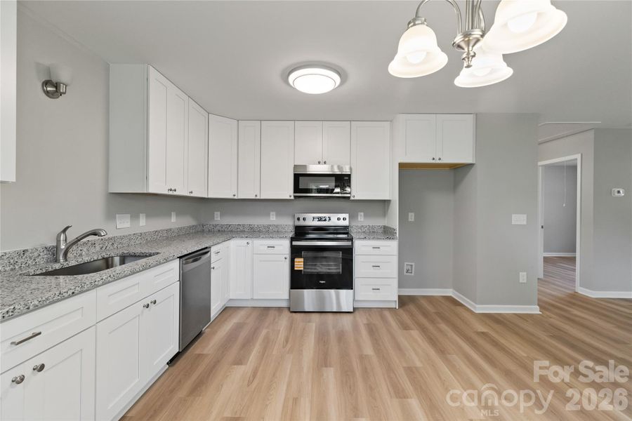 Furnished interior view inside a new home in , Kannapolis (Image 6).
