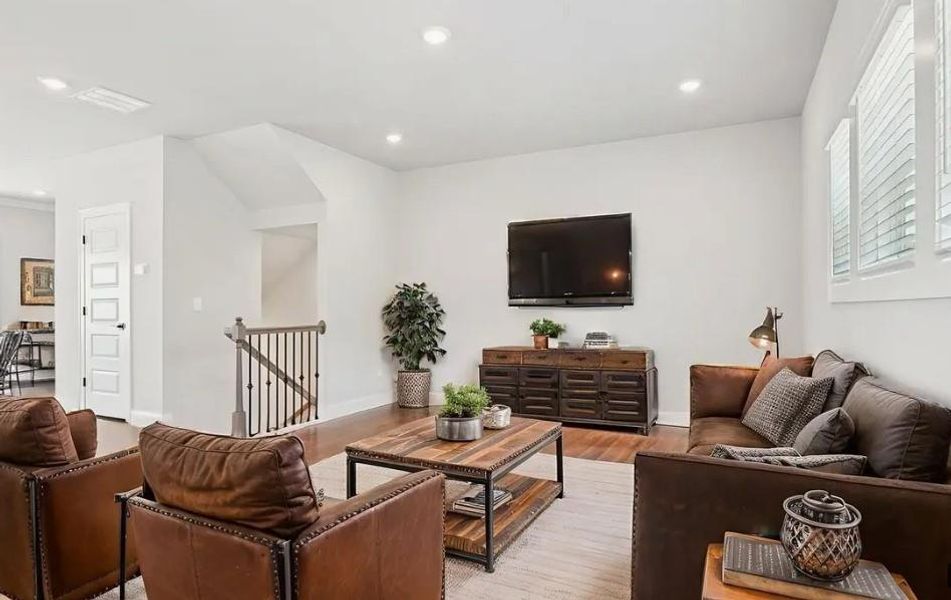 Furnished interior view inside a new home in , Cumming (Image 5). Furnished interior view inside a new home in , Cumming (Image 5).