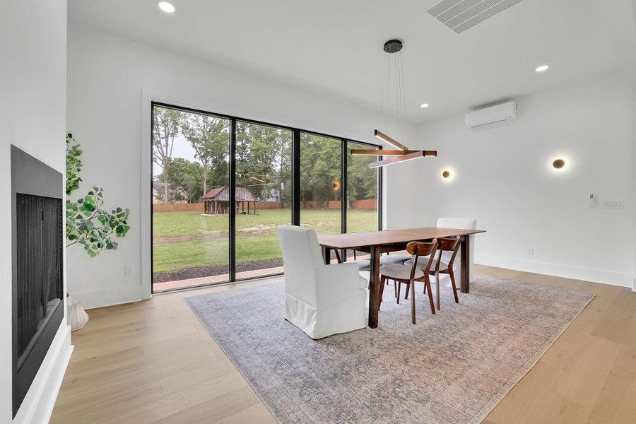 Furnished interior view inside a new home in , Marietta (Image 34).