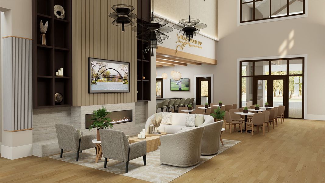 Furnished interior view inside a new home in Del Webb Sunchase, Parrish (Image 9). Furnished interior view inside a new home in Del Webb Sunchase, Parrish (Image 9).