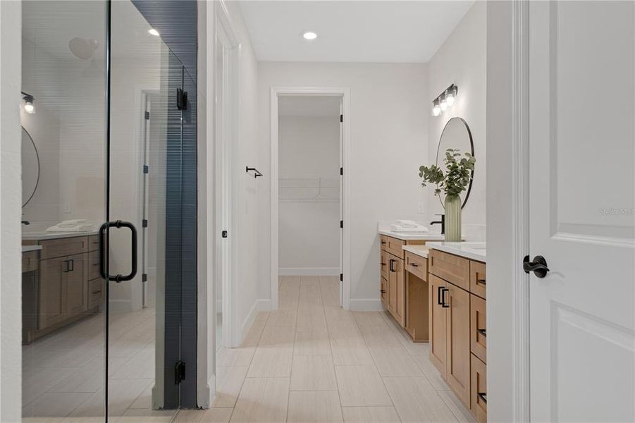 Furnished interior view inside a new home in , Dunnellon (Image 34).
