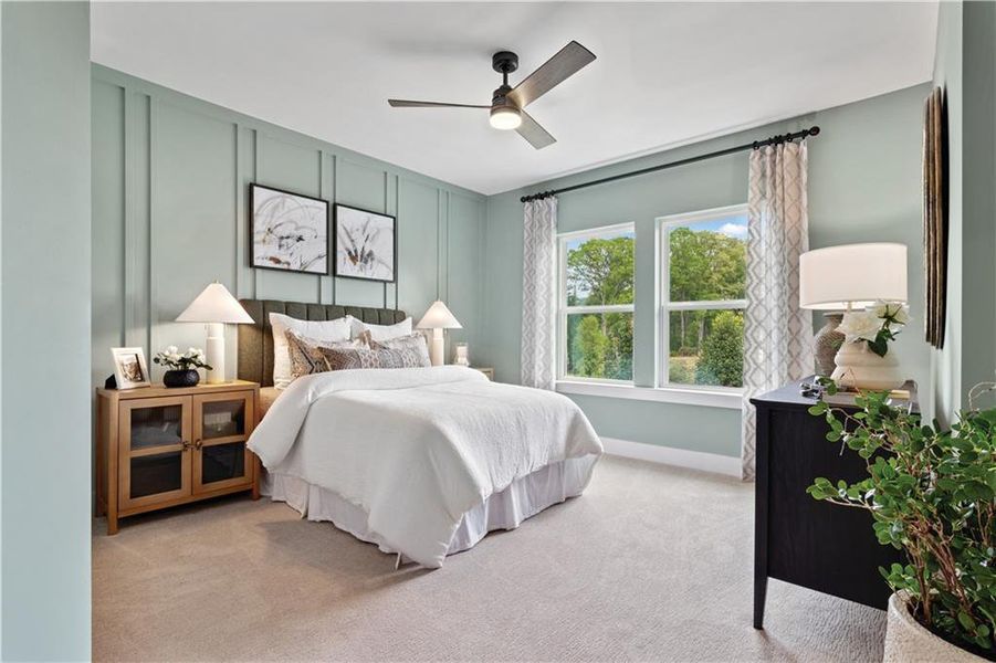 Furnished interior view inside a new home in Havencroft, Woodstock (Image 11).