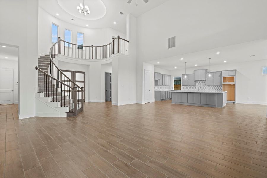 Spacious, unfurnished interior of a new home in Harvest Green, Richmond (Image 16). Spacious, unfurnished interior of a new home in Harvest Green, Richmond (Image 16).