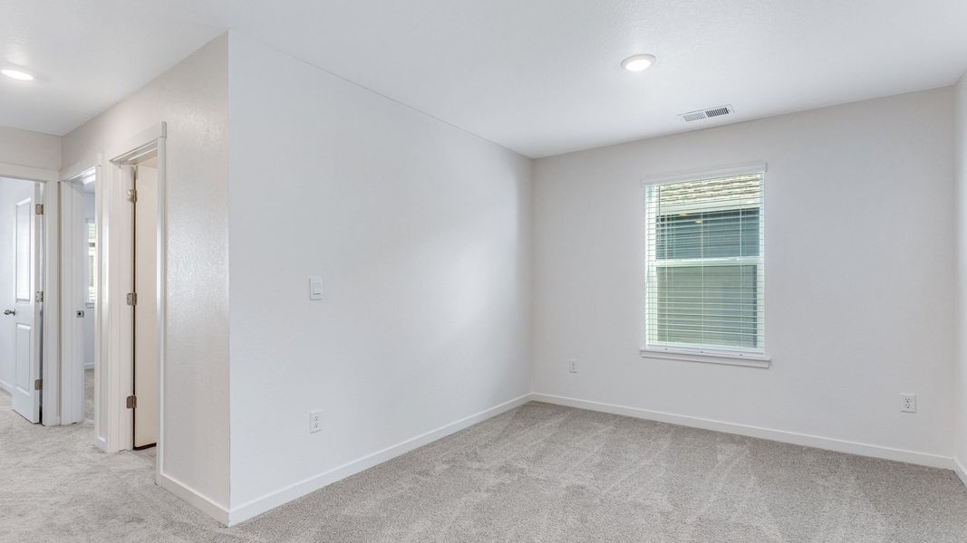 Spacious, unfurnished interior of a new home in Revere at Johnstown, Johnstown (Image 23). Spacious, unfurnished interior of a new home in Revere at Johnstown, Johnstown (Image 23).