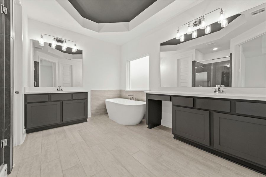 Furnished interior view inside a new home in Kresston, Montgomery (Image 7).