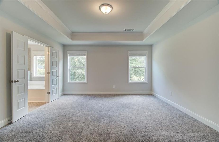 Spacious, unfurnished interior of a new home in Crofton Place Enclave, Snellville (Image 26). Spacious, unfurnished interior of a new home in Crofton Place Enclave, Snellville (Image 26).
