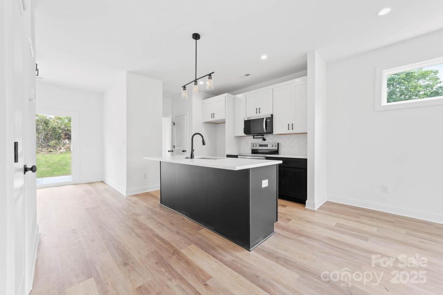 Furnished interior view inside a new home in , Shelby (Image 6). Furnished interior view inside a new home in , Shelby (Image 6).