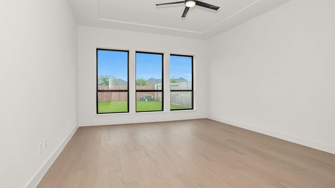 Spacious, unfurnished interior of a new home in Sienna, Missouri City (Image 8). Spacious, unfurnished interior of a new home in Sienna, Missouri City (Image 8).