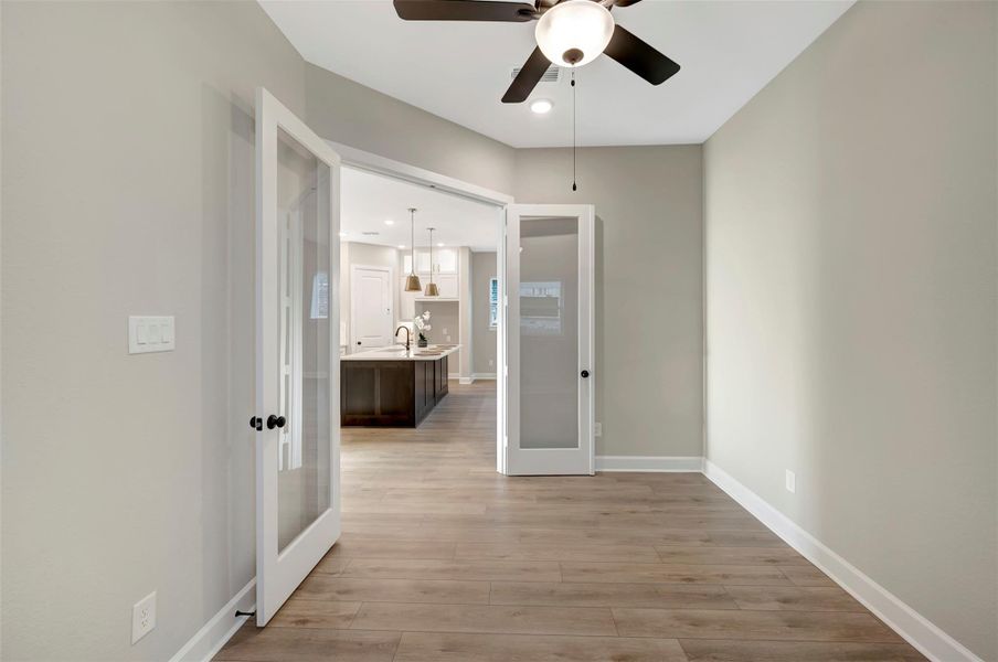 Spacious, unfurnished interior of a new home in Grange 45' Homesites, Katy (Image 23).