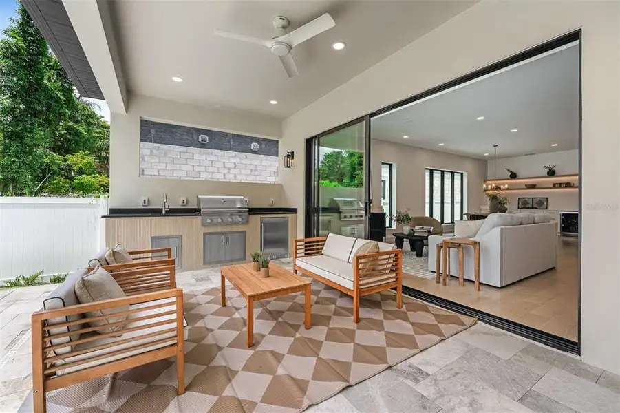 Exterior details and patio area of a home in , Orlando (Image 26).