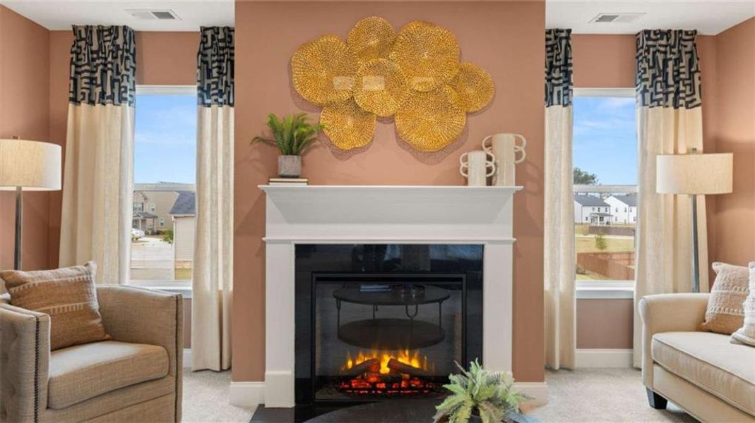 Furnished interior view inside a new home in The Gates at Pates Creek, Hampton (Image 64).
