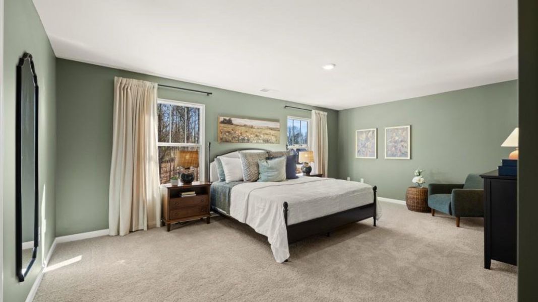 Furnished interior view inside a new home in Oconee Overlook, Gainesville (Image 6).