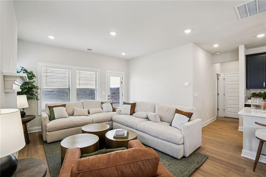 Furnished interior view inside a new home in Hemingway - Reserve Series, Cumming (Image 12).