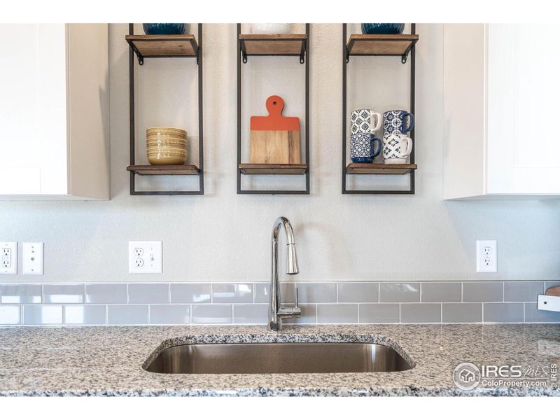 Close-up of interior finishes inside a home in Union Colony West, Evans (Image 31).