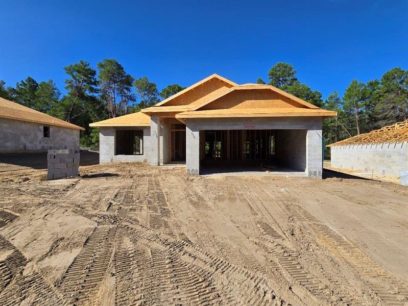 In-progress construction of a new home in , Inverness, FL (Image 6). In-progress construction of a new home in , Inverness, FL (Image 6).