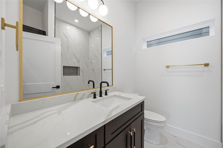 Furnished interior view inside a new home in , Houston (Image 10).