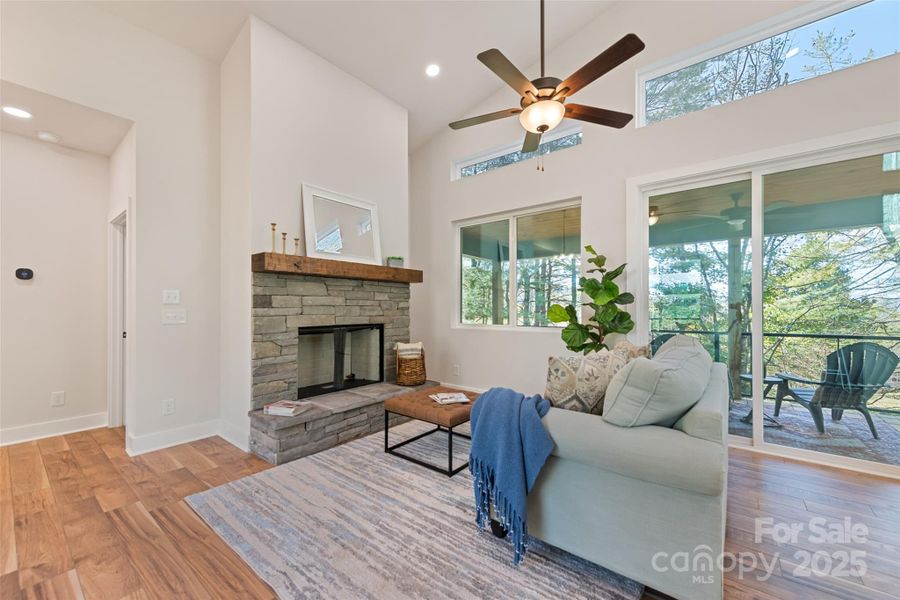 Furnished interior view inside a new home in , Sylva (Image 5).