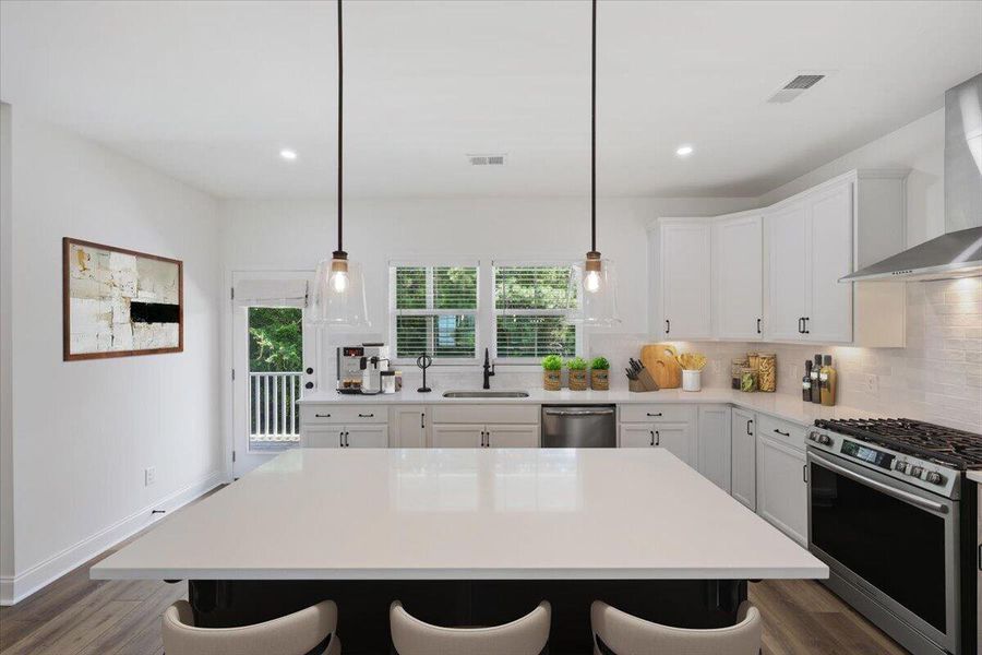 Furnished interior view inside a new home in , Summerville (Image 17).