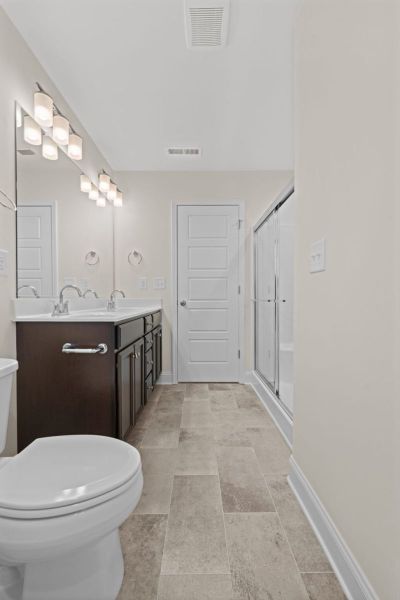 Furnished interior view inside a new home in Miller's Reserve, Winston-Salem (Image 16).