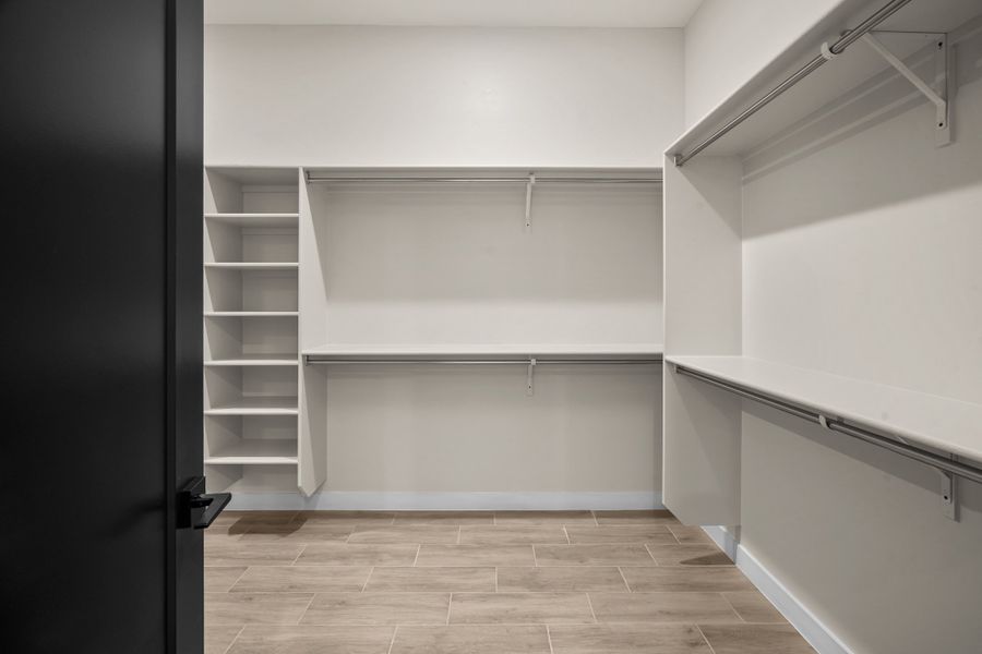 Representative unfurnished interior of a home built from the Pebble Beach- II by LEH. Homes in Verdancia, El Paso (Image 55).