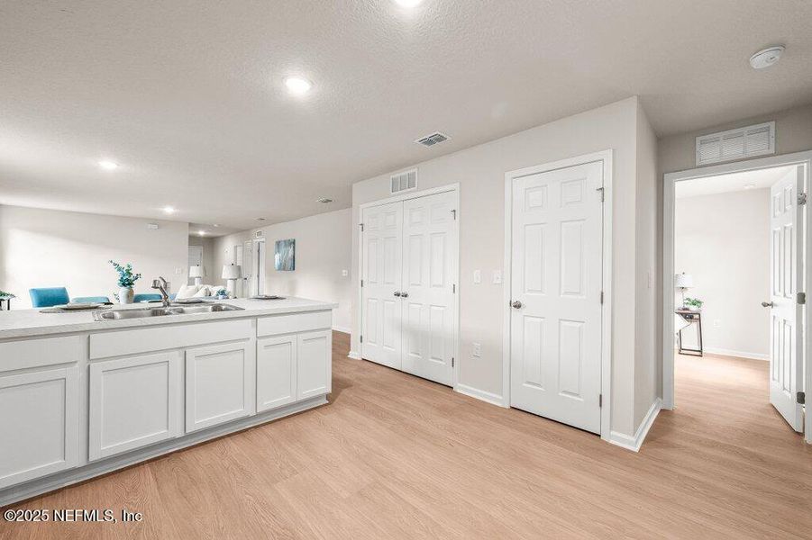 Furnished interior view inside a new home in , Jacksonville (Image 3).