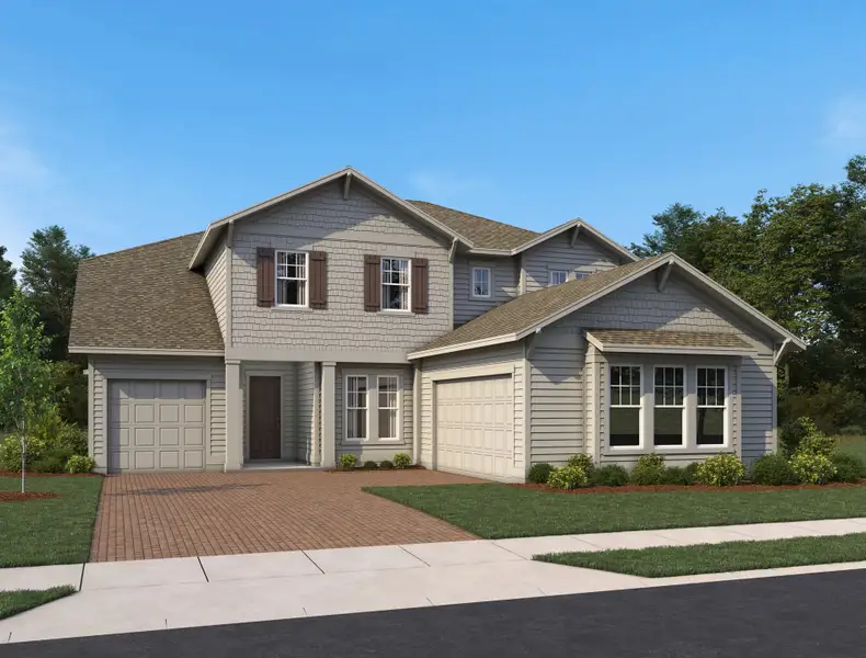 Front exterior of a home in the Ardisia Park Estate community, located in New Smyrna Beach, FL (Image 13).