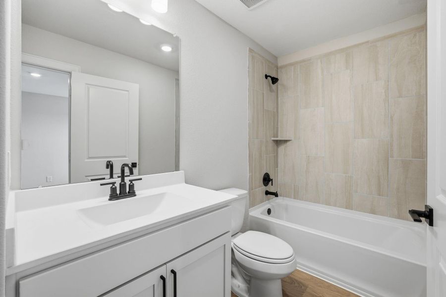 Furnished interior view inside a new home in Cypress Trails, Hockley (Image 6).