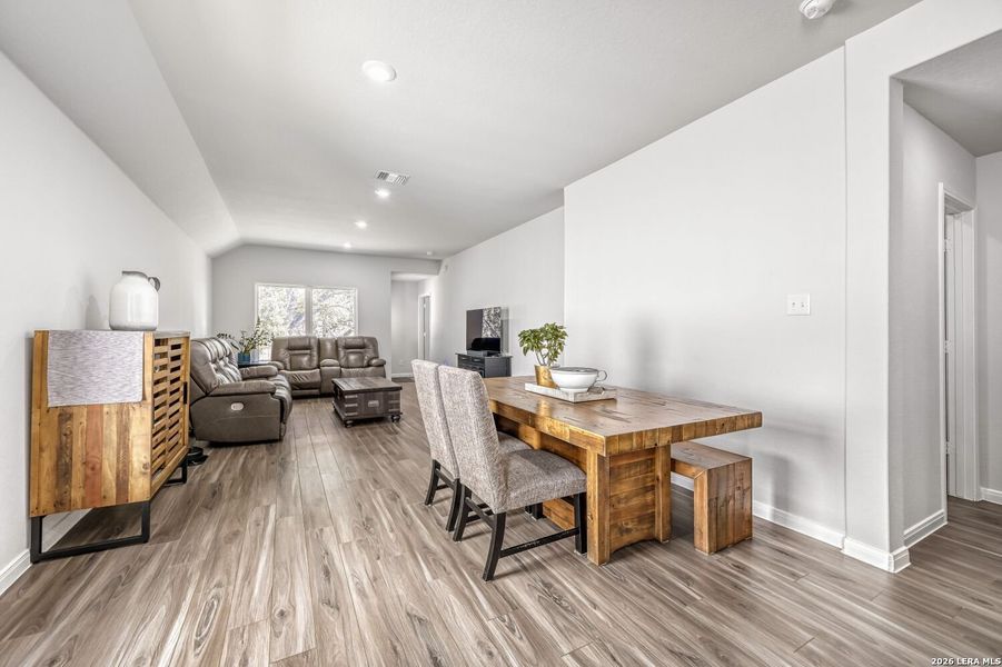 Furnished interior view inside a new home in Timber Creek, San Antonio (Image 8).