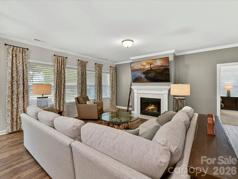 Furnished interior view inside a new home in , Monroe (Image 40).