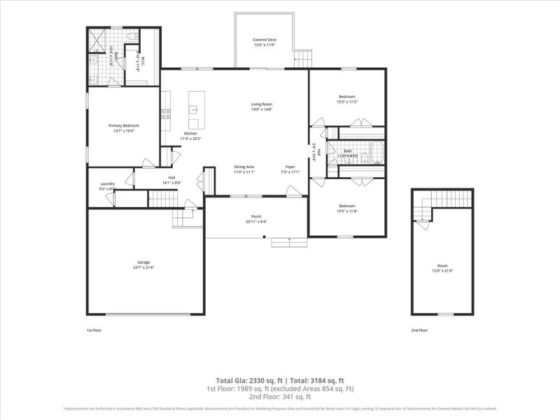 2D floor plan layout of this home in , Troutman, NC (Image 5).