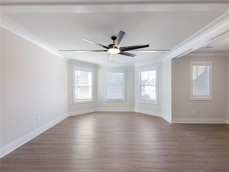 Spacious, unfurnished interior of a new home in , Buford (Image 65).