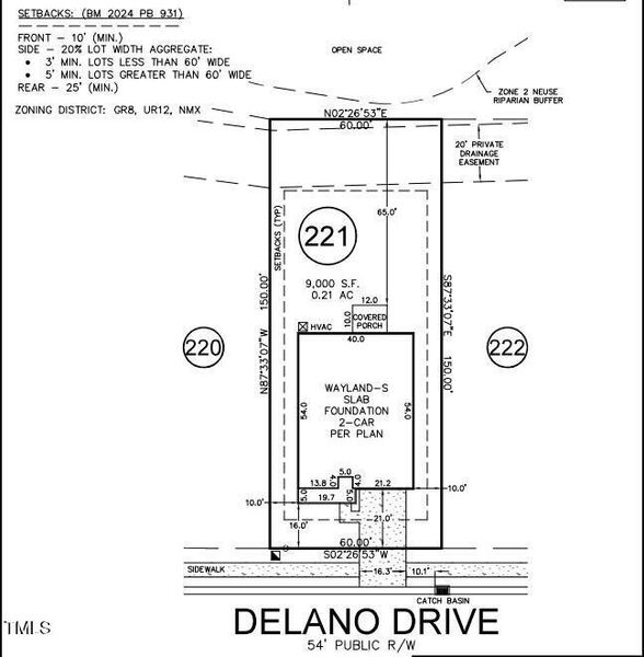 plot plan