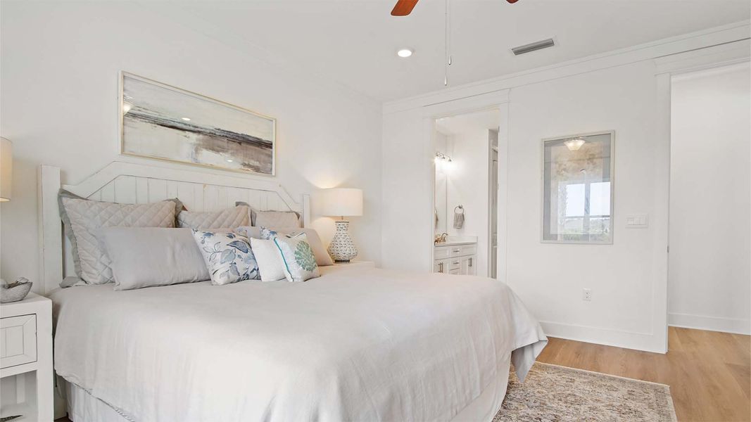 Furnished interior view inside a new home in Breakfast Point East Phase I, Panama City Beach (Image 15).