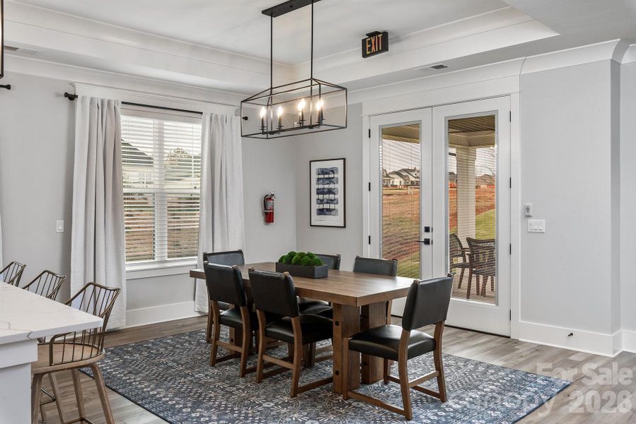 Furnished interior view inside a new home in Stoneridge Hills, Rock Hill (Image 7).