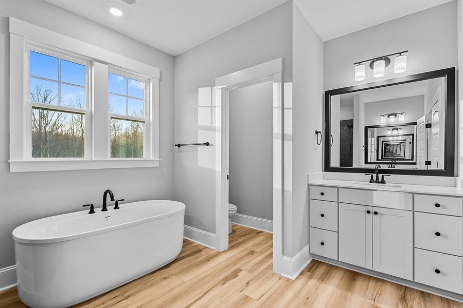 Furnished interior view inside a new home in Hanes Lake, Winston-Salem (Image 14).