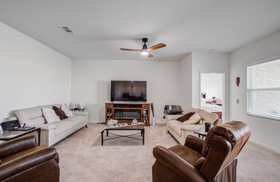 Furnished interior view inside a new home in Sunterra, Katy (Image 27). Furnished interior view inside a new home in Sunterra, Katy (Image 27).
