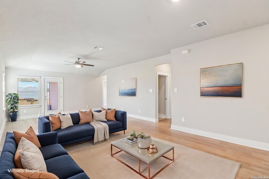 Furnished interior view inside a new home in Lark Canyon, New Braunfels (Image 9).