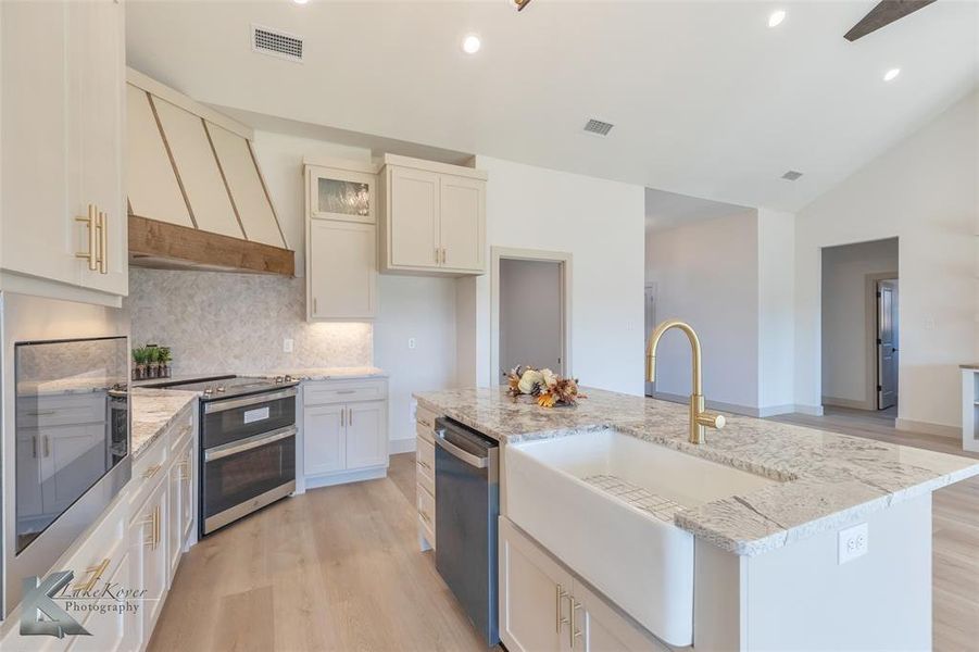 Furnished interior view inside a new home in , Abilene (Image 5). Furnished interior view inside a new home in , Abilene (Image 5).