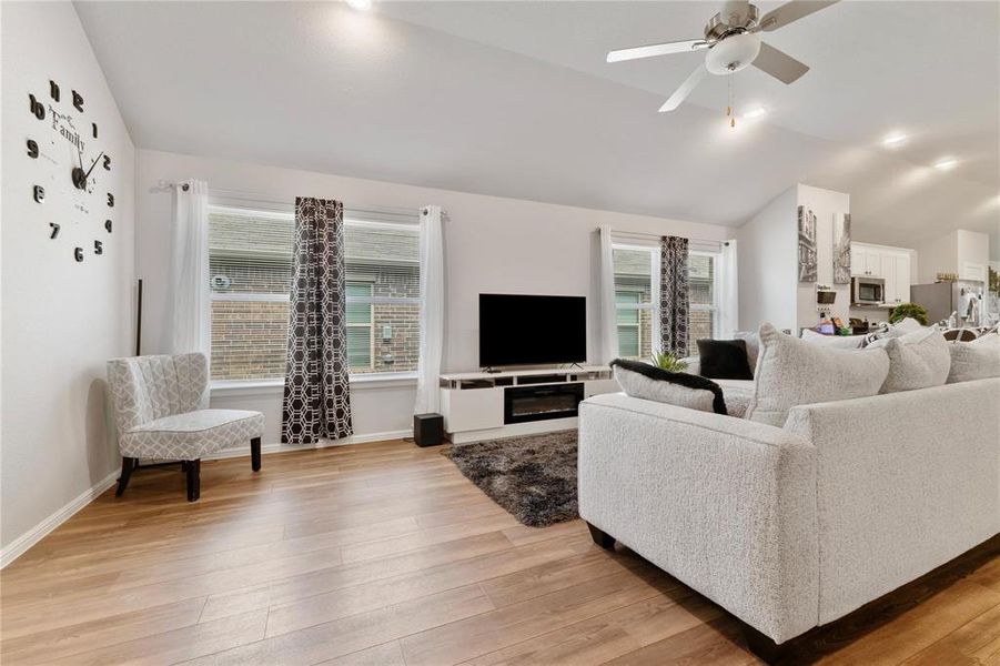 Furnished interior view inside a new home in Esperanza, Mesquite (Image 28). Furnished interior view inside a new home in Esperanza, Mesquite (Image 28).