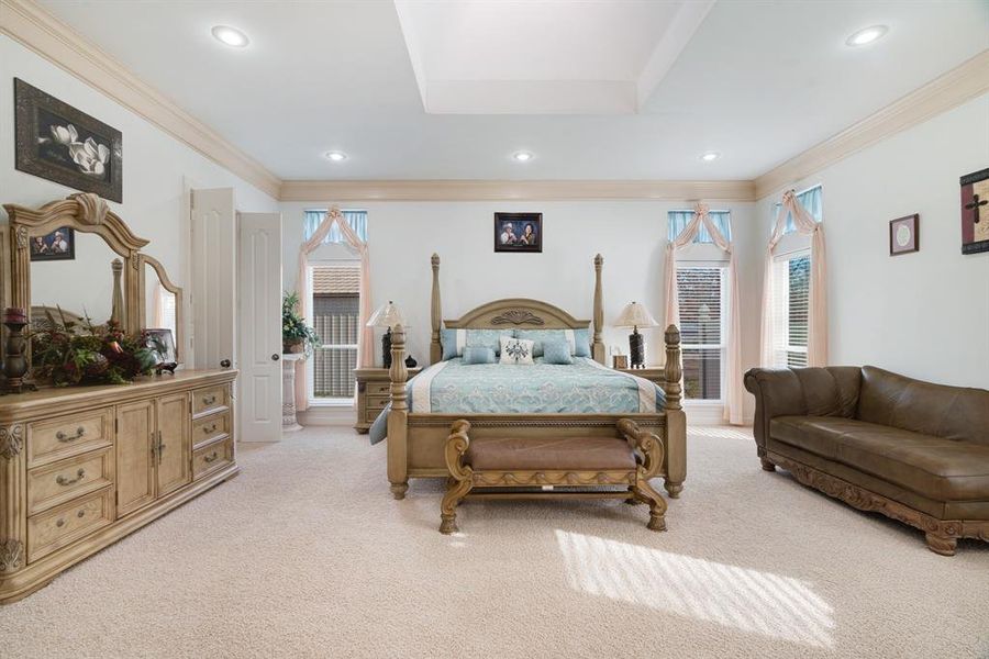 Furnished interior view inside a new home in , Powderly (Image 26).